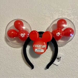 Disney Mickey Balloon Light Up Ears headband